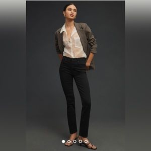 MOTHER The Dazzler Mid-Rise Straight-Leg Jeans